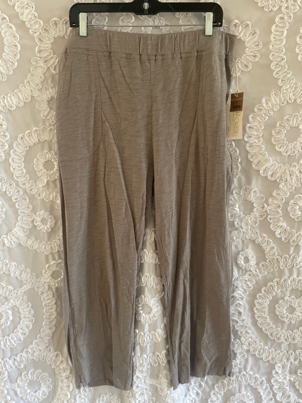 Habitat Escape Cotton Slub Capri in Fog